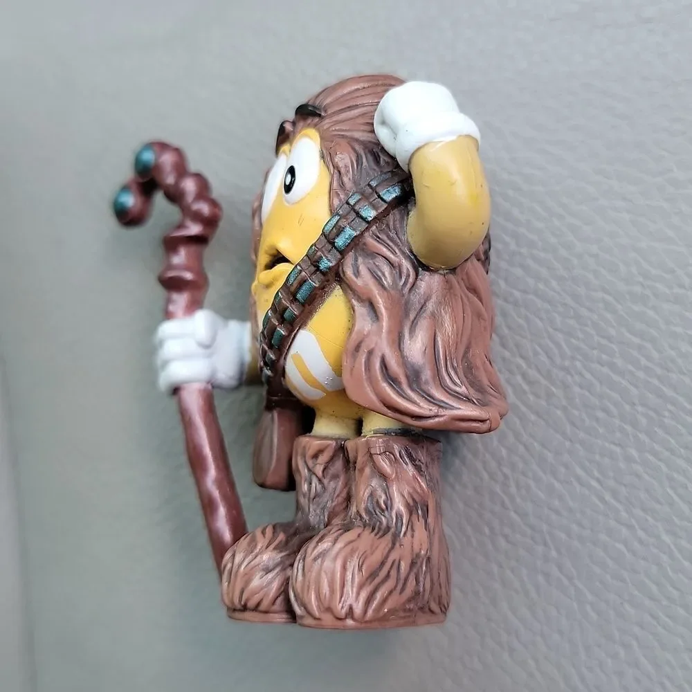 Rare Star Wars Yellow M&M as Chewbacca 2005 M-Pire Figure 2.5 inches